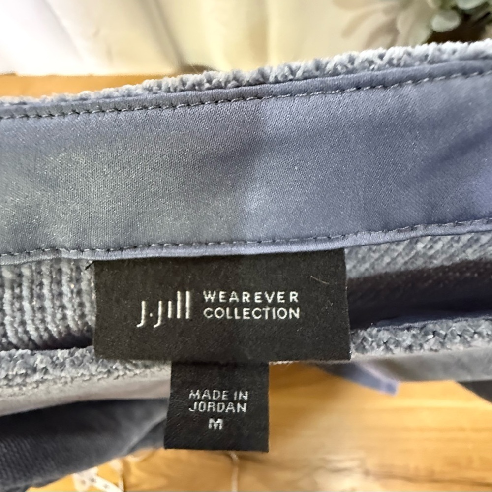 3/$20 J.Jill Tunic Top Casual Cozy 3/4 sleeve Slate Blue Women’s Medium - Picture 2 of 8